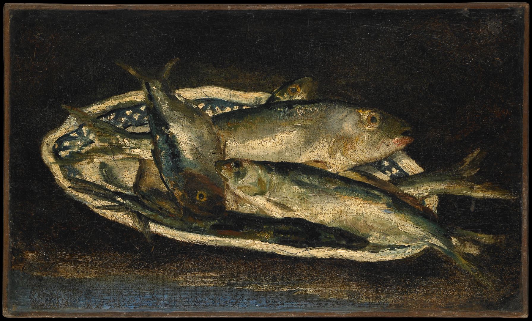 Poissons Sur Un Plat anonyme 17e siècle Huile sur toile Musée des Beaux Arts et d’Archéologie de Besançon © Besançon, musée des beaux-arts et d’archéologie – Photographie P. Guenat