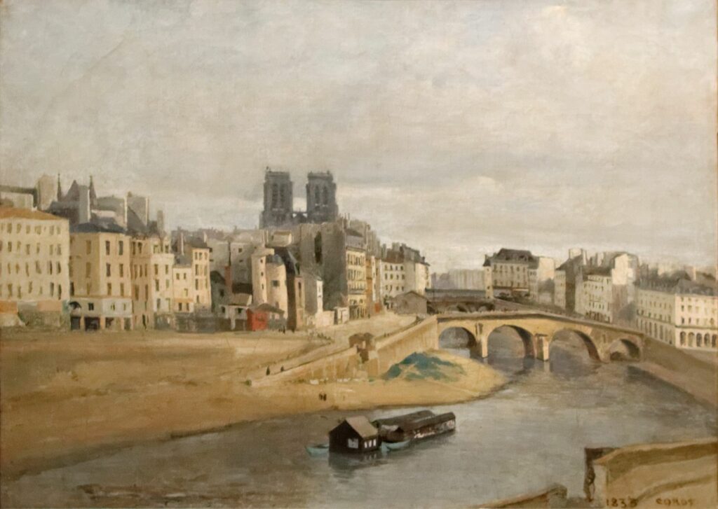 Quai_des_Orfèvres_et_pont_Saint-Michel_by_Jean-Baptiste_Corot_(Carnavalet_P_1378)_02